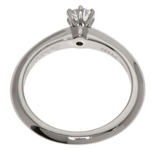 TIFFANY Authentic Silver Diamond Ring - Picture 4 of 6